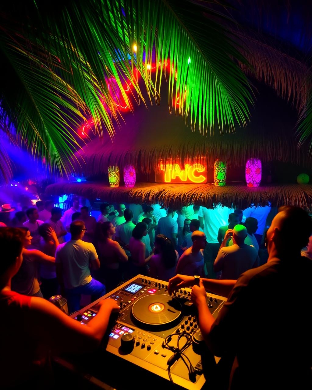 Music night at Tiki Bar Athens
